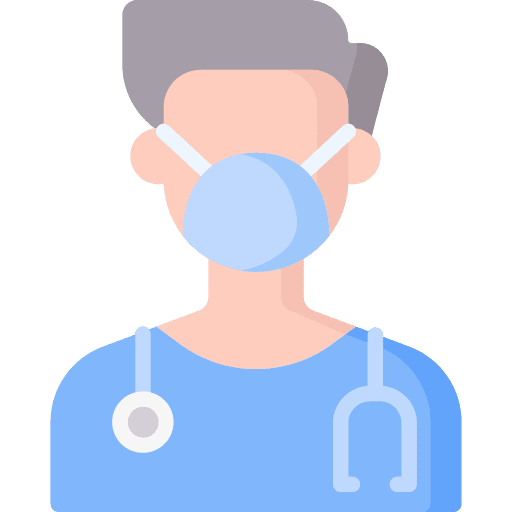 Nurse medical assistance professions and jobs hospital icon