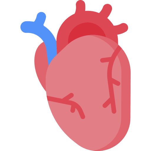 Heart healthcare and medical medical ticker icon