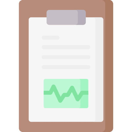 Medical report healthcare and medical doctor medical report icon