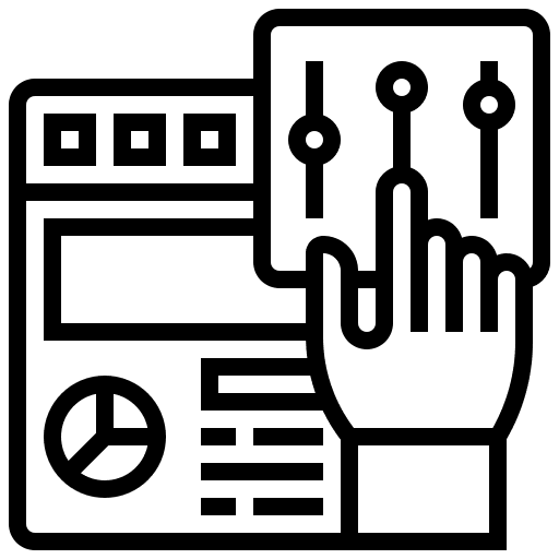 User interface interface business and finance application icon