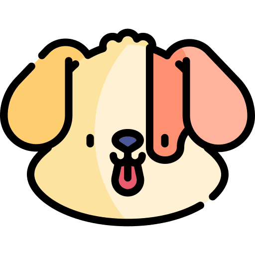 Dog people pet animals icon