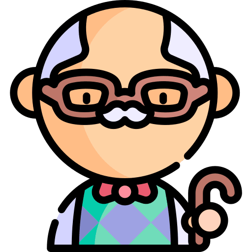 Grandfather avatar grandpa grandfather icon