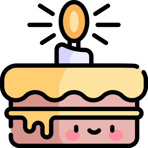 Birthday cake birthday cake birthday and party bakery icon