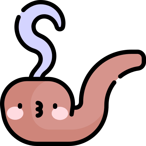 Pipe detective pipe smoke icon