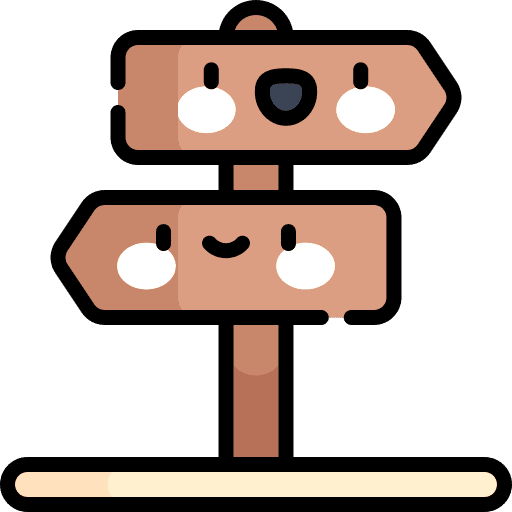 Signpost signpost signaling direction icon