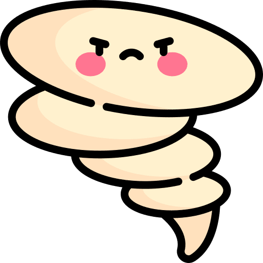 Tornado weather natural disaster meteorology icon