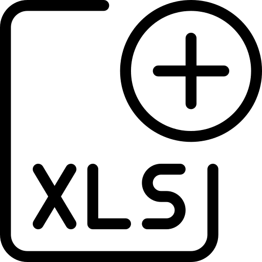 Add add professions and jobs spreadsheet icon
