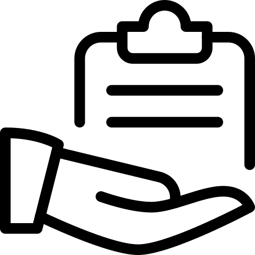 Handle files and folders clipboard education icon