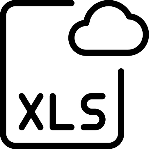 Cloud professions and jobs digital table icon