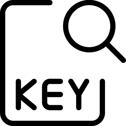 Search private document storage icon