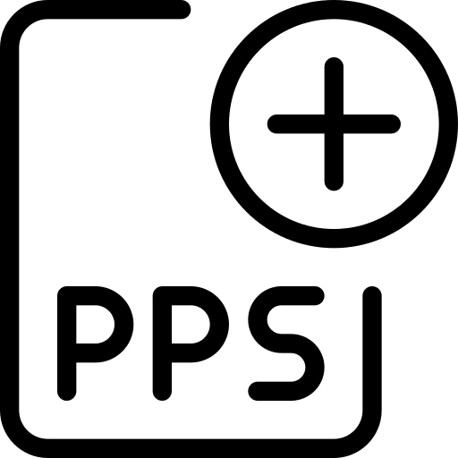 Add pps file pps file format pps icon
