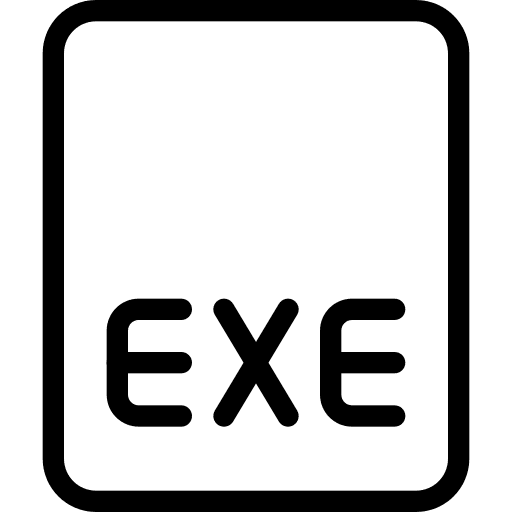 Exe files and folders professions and jobs exe icon