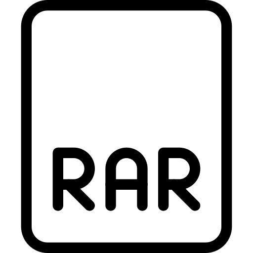 Rar files and folders rar file rar icon