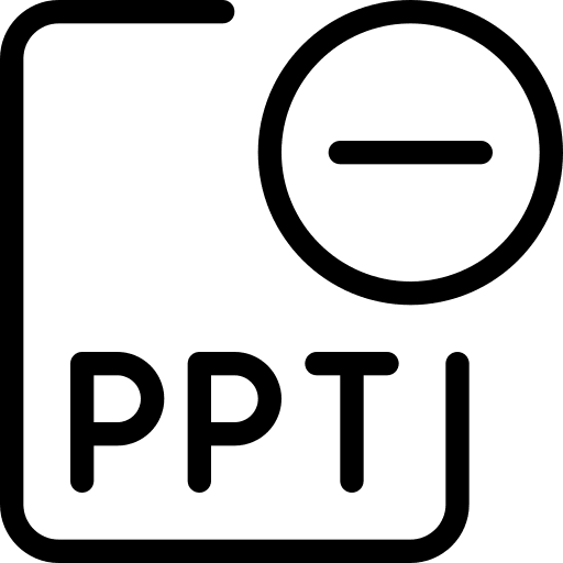 Remove professions and jobs files and folders ppt format icon