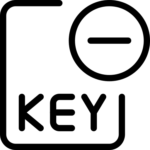 Removed professions and jobs authentication key icon