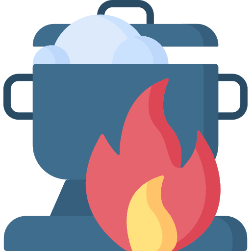 Fire accident fire food and restaurant icon