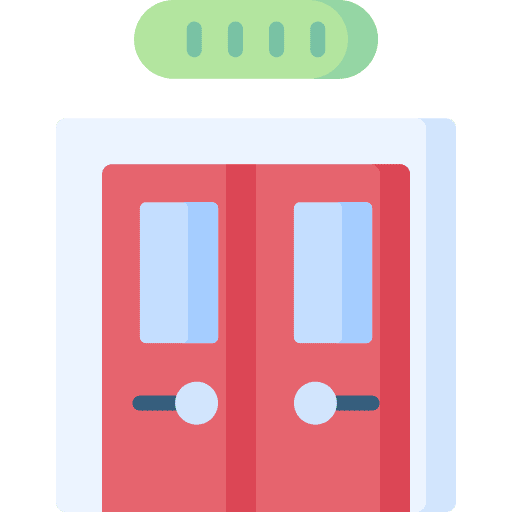 Fire exit fire exit emergency exit exit door icon