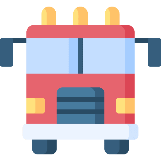 Fire truck truck transportation emergency icon