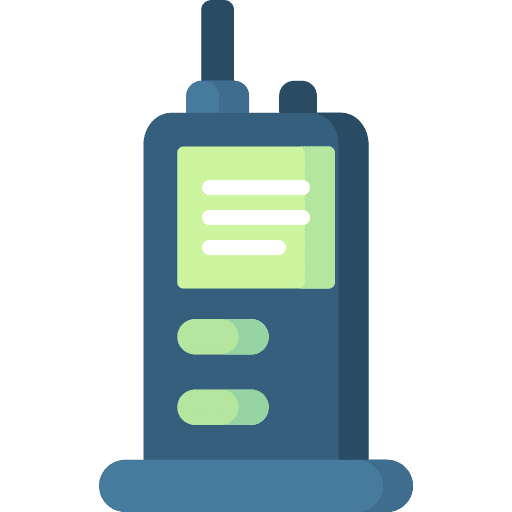 Radio walkie talkie electronics radio icon