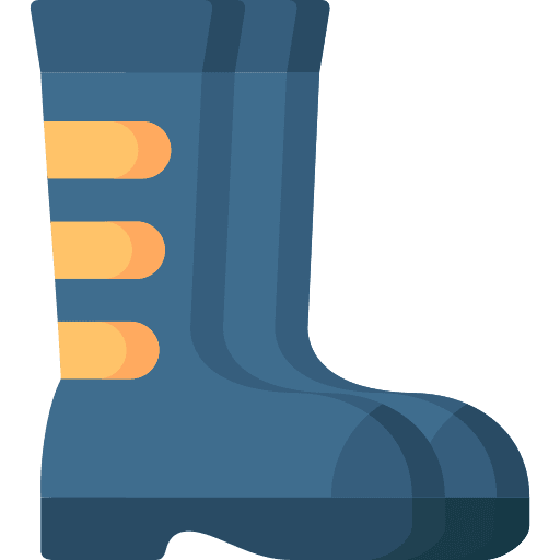 Boots footwear uniform security icon