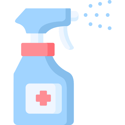 Desinfectant sterilization wash healthcare icon