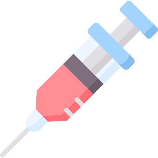 Syringe doctor tools and utensils healthcare and medical icon