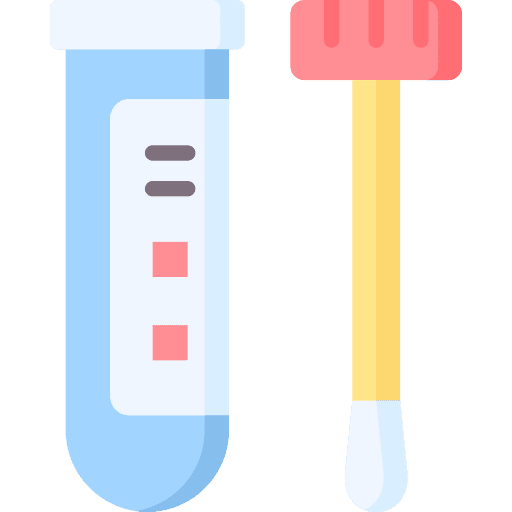 Test coronavirus virus testing icon