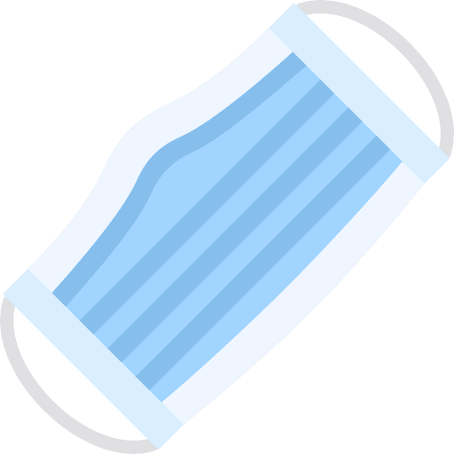 Face mask surgeon mask security icon