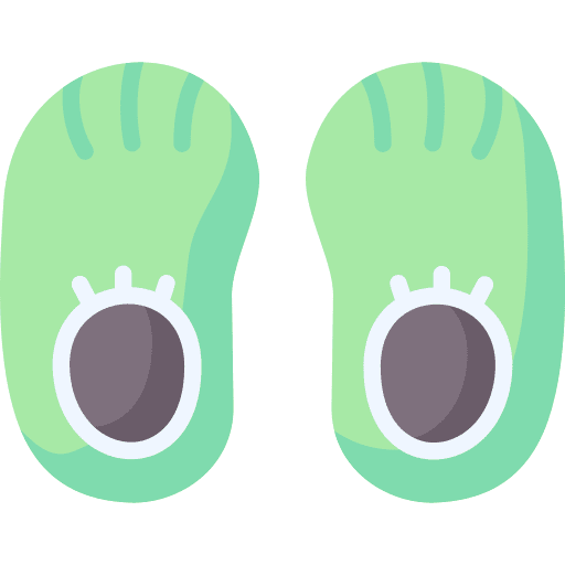 Foot fashion shoe foot icon