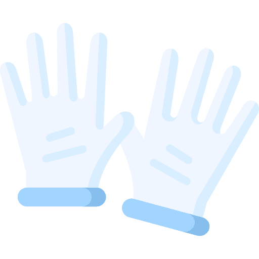 Gloves medical rubber gloves medical equipment icon