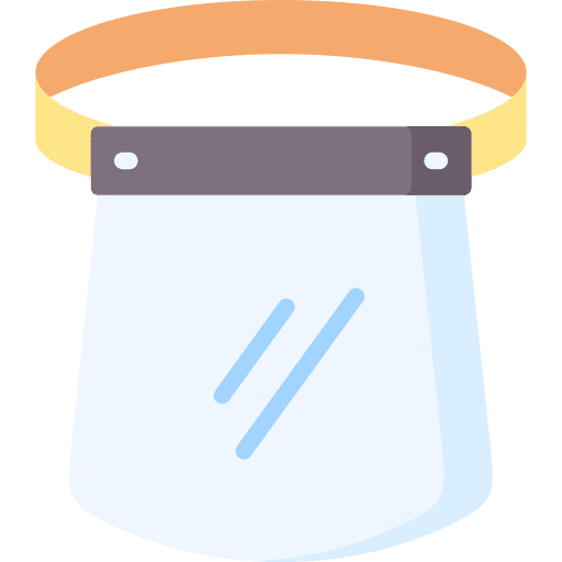 Protection medicine face healthcare and medical icon