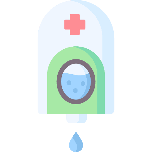 Soap dispenser dispenser sterilization prevention icon