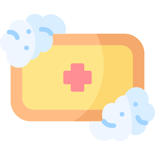 Soap wellness wash healthcare and medical icon