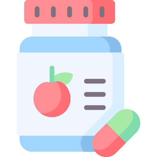 Vitamin pills pharmacy drugs icon