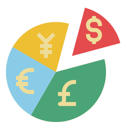 Pie chart business pie chart statistics icon