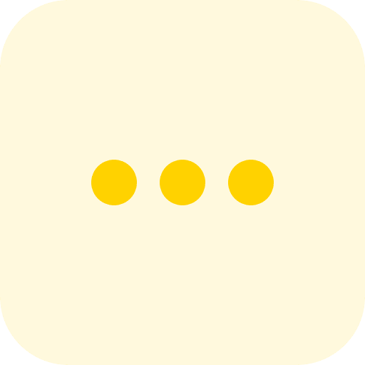 Ellipsis open menu echo dot view more icon