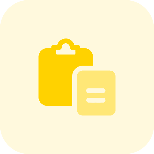 Paste document paste ui icon