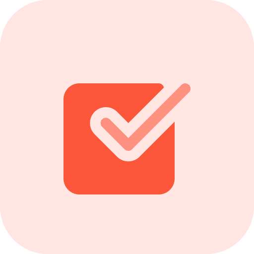 Checkmark haken validation check icon