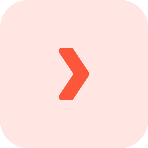 Arrow ui pointing next icon