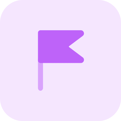 Goal aim objective goal icon