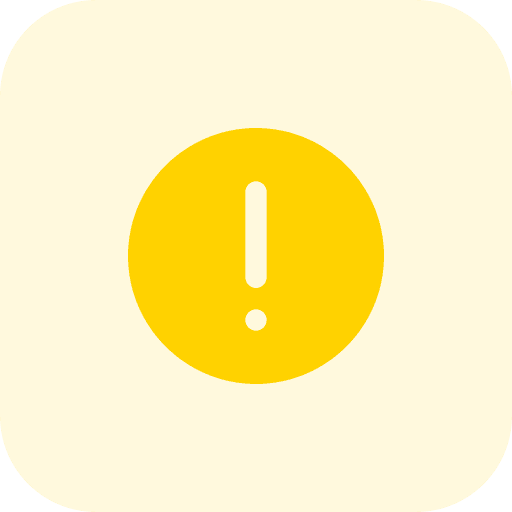 Warning interface danger alert icon