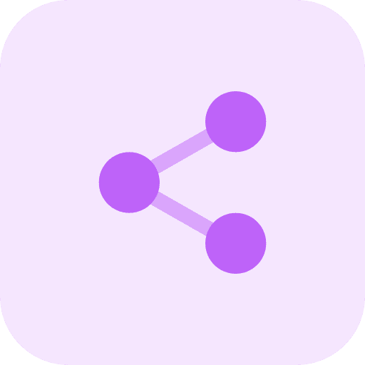 Sharing interface social media ui icon