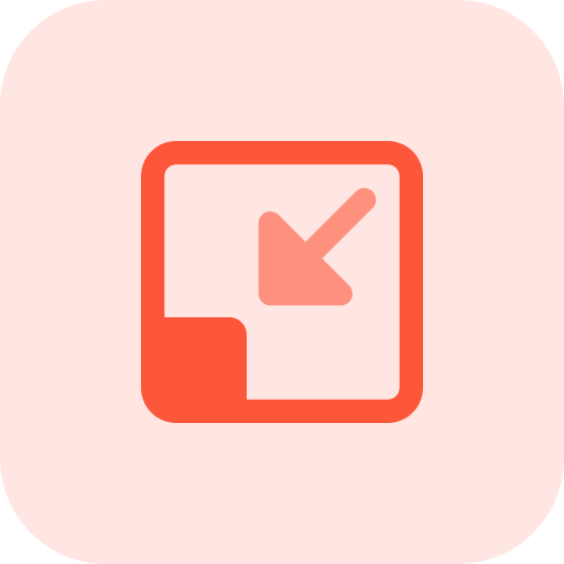 Shrink ui shrink minimize icon