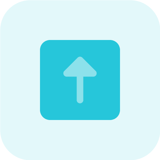 Up arrow arrow ascending up arrow icon