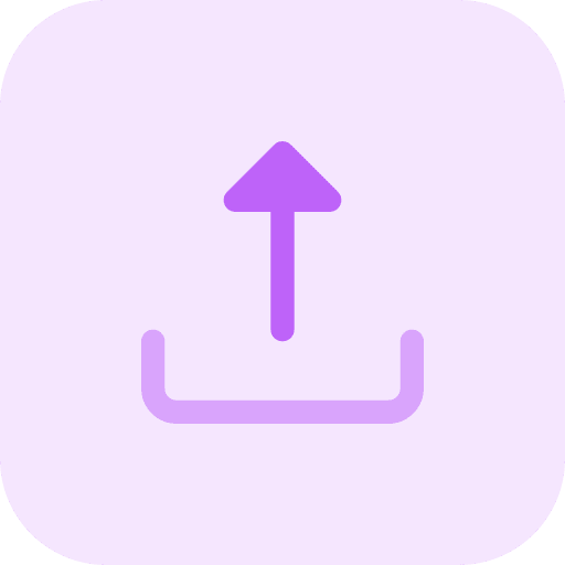 Upload buttons arrows file upload icon