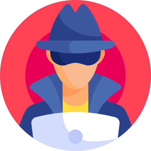 Hacker sunglasses people incognito icon