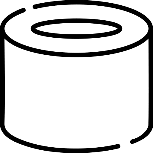 Cylinder 3d geometry cylinder icon