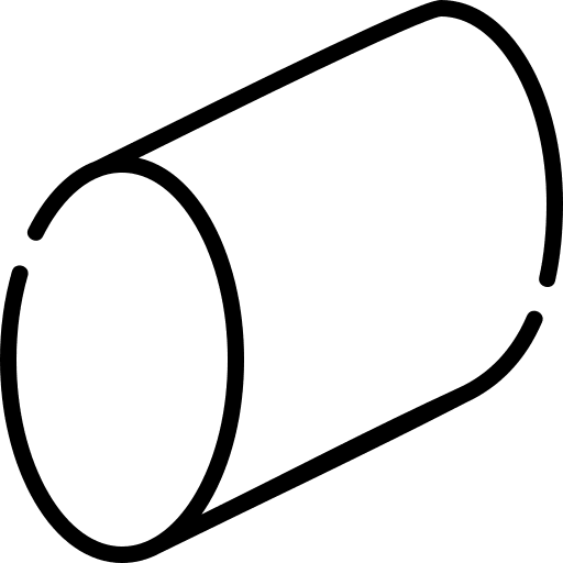 Cylinder cylinder shapes and symbols 3d icon