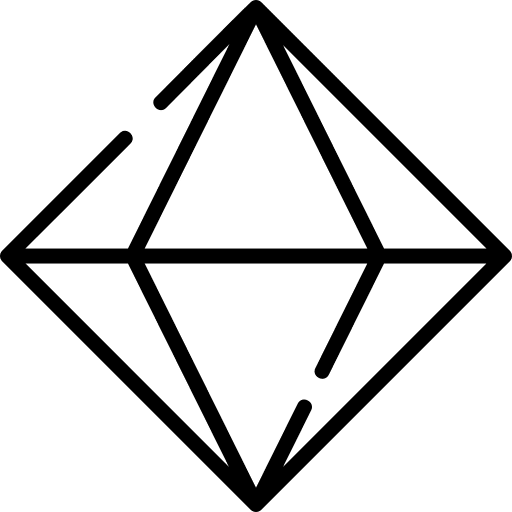 Diamond diamond precious stone geometry icon