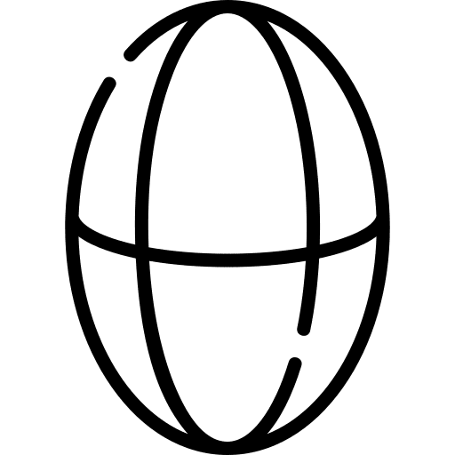 Sphere geometry shapes and symbols shapes icon